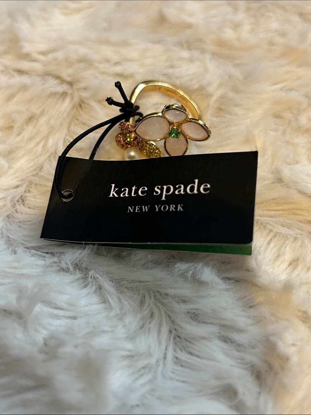 NWT $128 kate spade Pastel Petals Ring - Picture 11 of 12